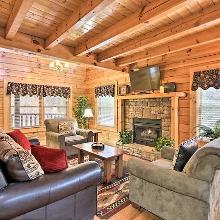 Cabin With Hot Tub About 2 Mi To Island In Pigeon Forge! Exterior foto